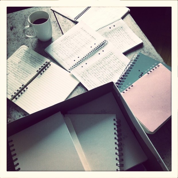 I'm not a crazy cat lady, I'm the crazy notebook lady! (self-therapy)